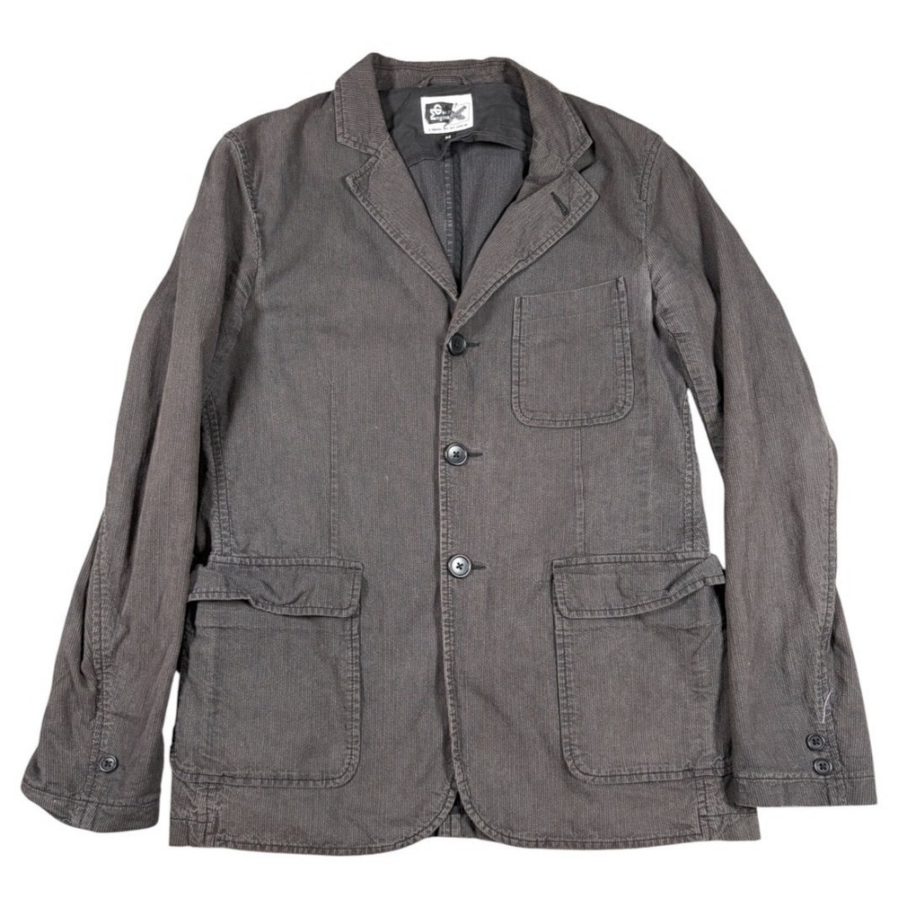 Engineered Garments Blazer Mens M Gray Cotton Casual Sport Coat Jacket Unlined